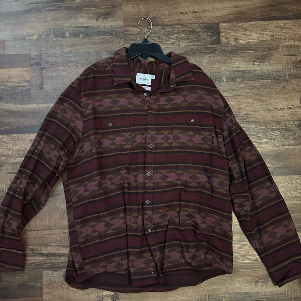 Men’s Aztec Style Flannel